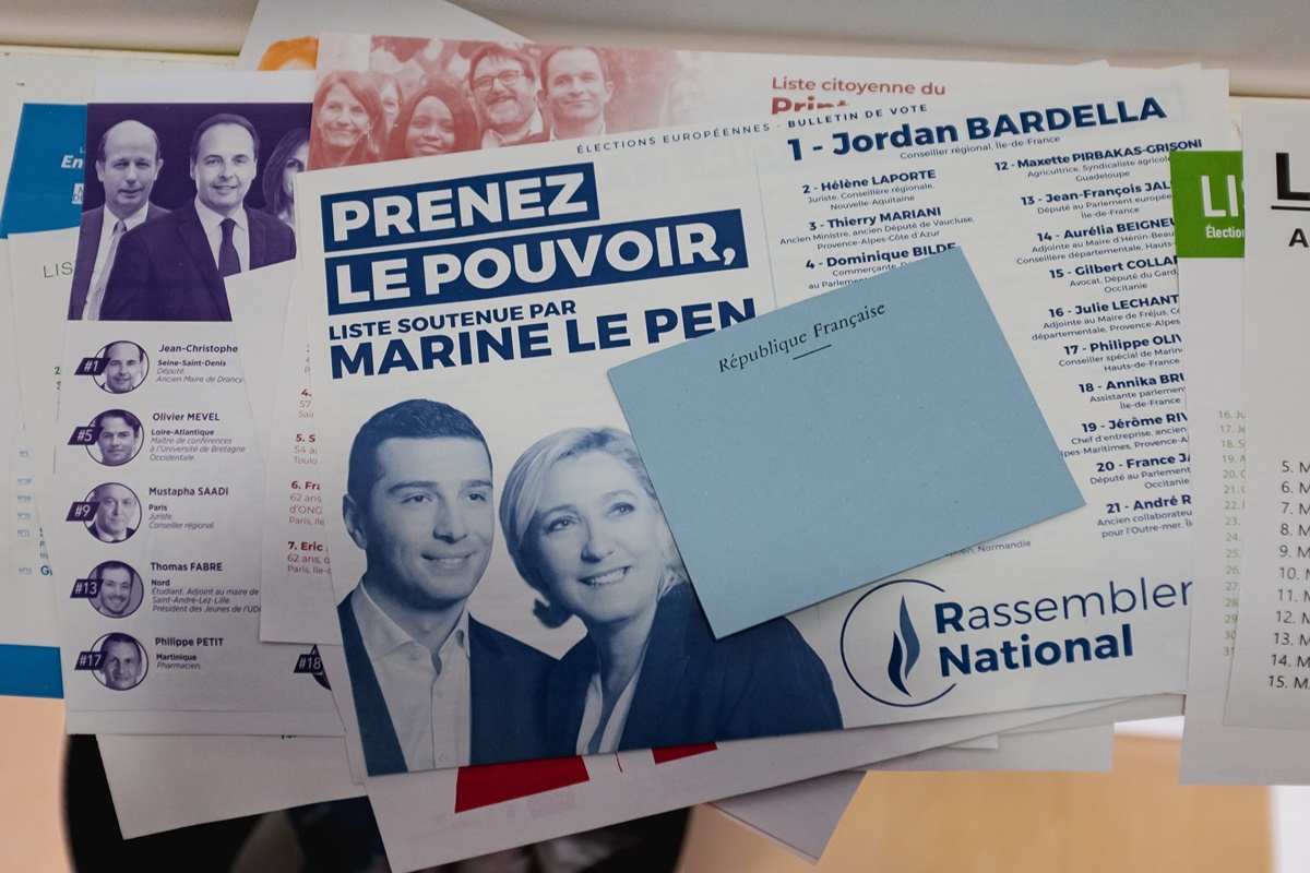 Candidatura de Le Pen. EP