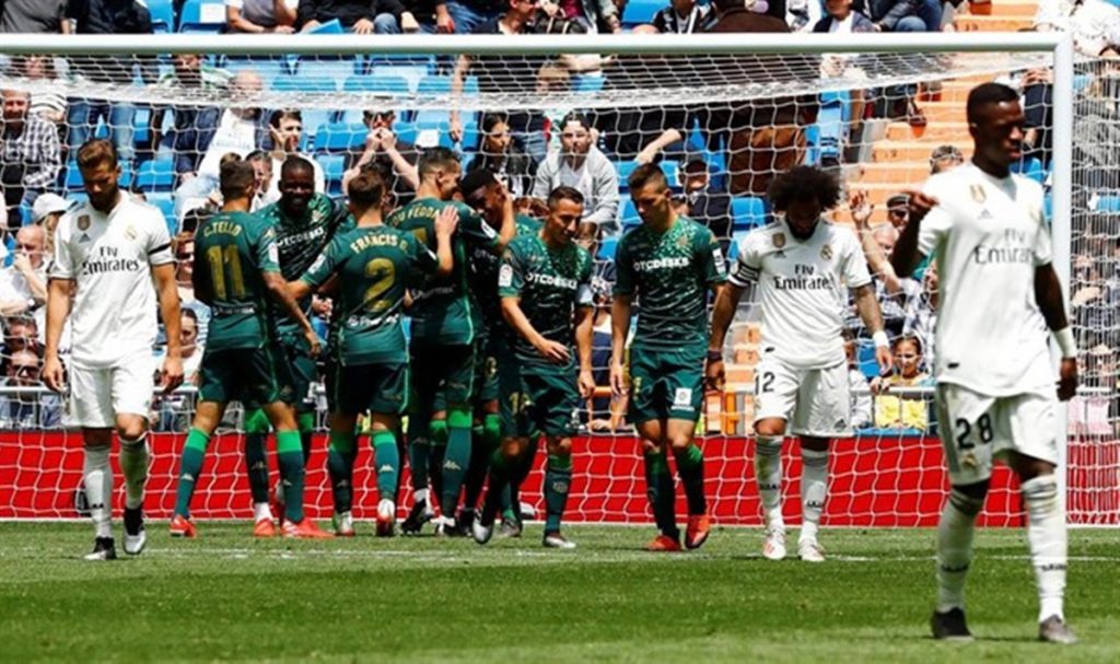 Real Madrid-Betis. REUTERS / JUAN MEDINA