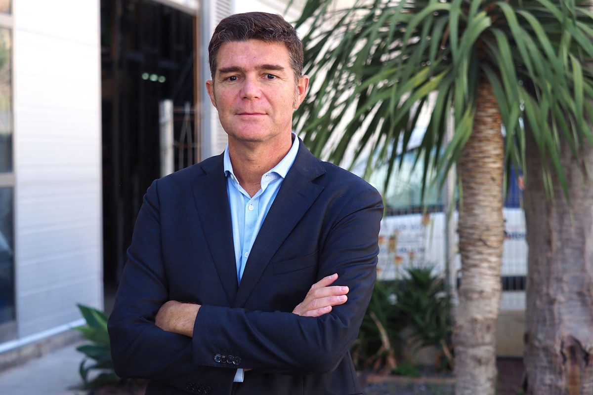 El candidato del PP a Santa Cruz, Guillermo Díaz Guerra. Sergio Méndez