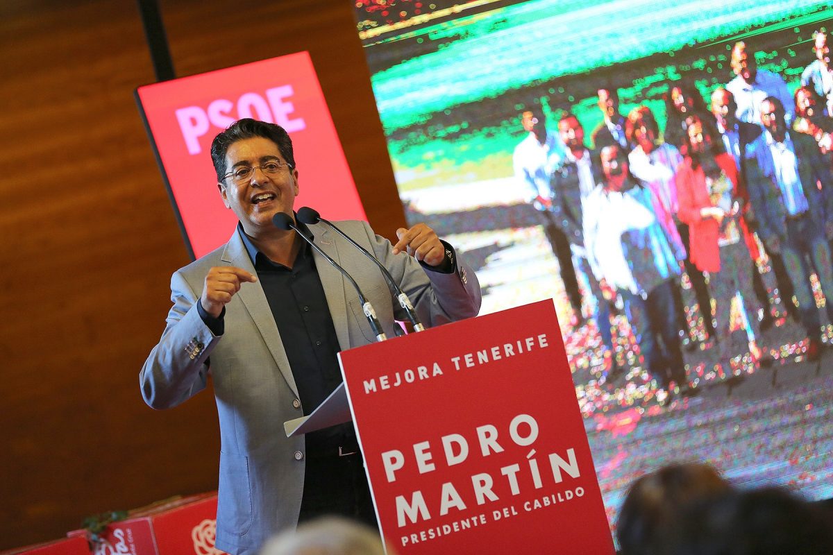 Pedro Martín, candidato a la Presidencia del Cabildo. DA
