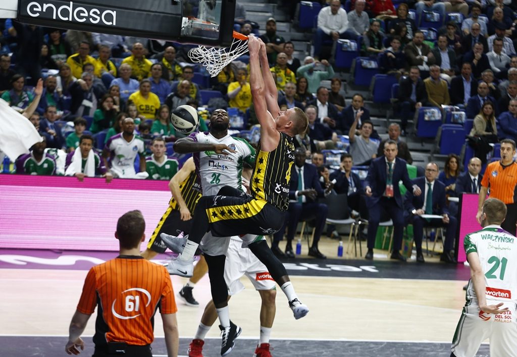 Los canaristas ya ganaron a Unicaja en su pista y en la Copa. ACB Media