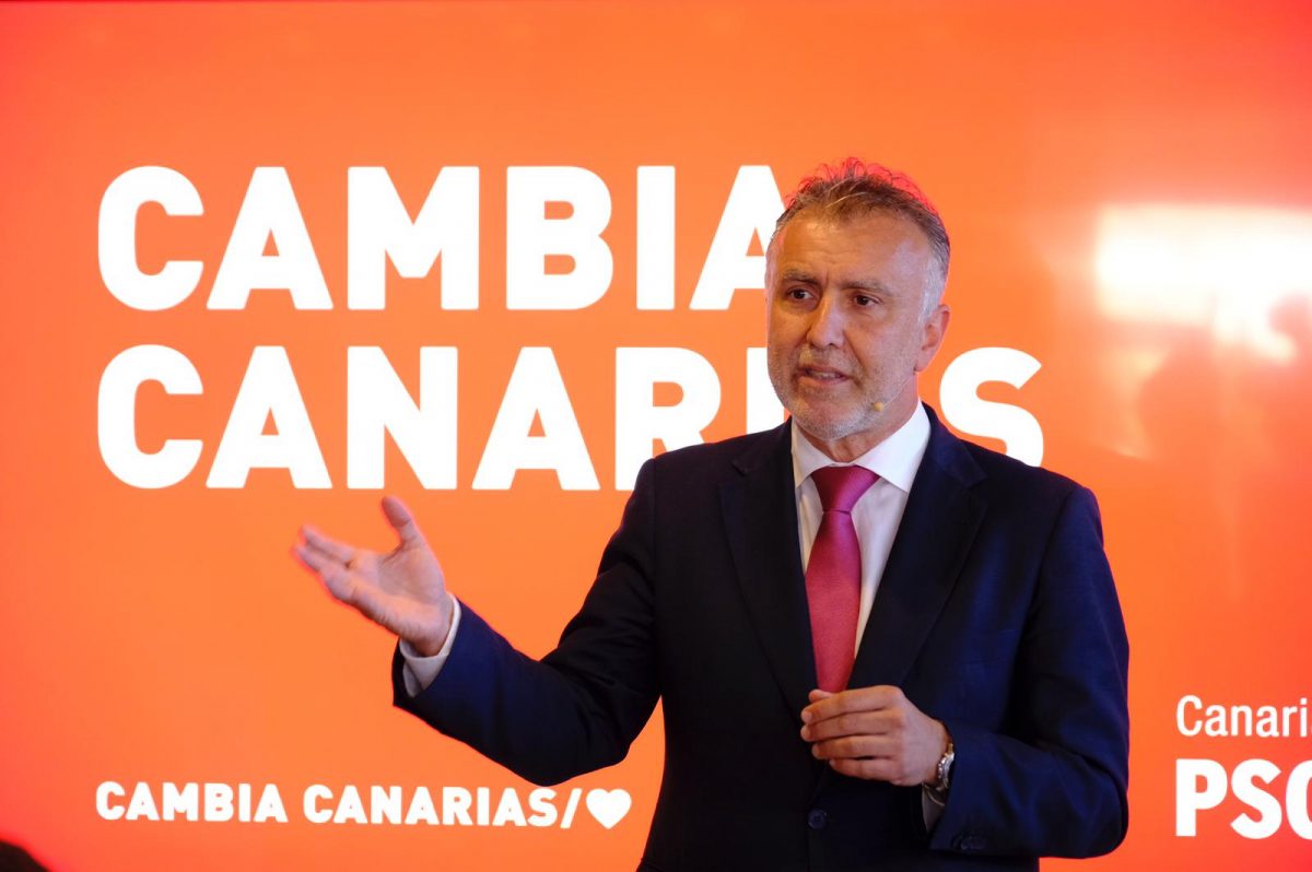 Ángel Víctor Torres, secretario general del PSOE canario y candidato a la presidencia del Gobierno regional. DA