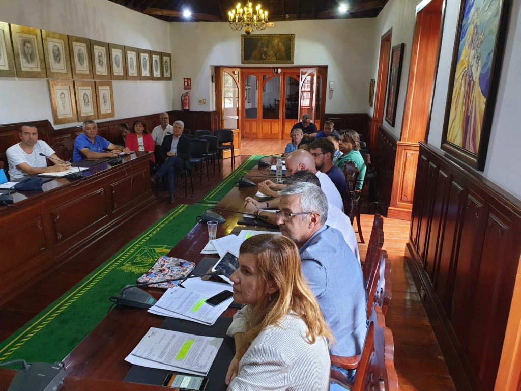 Pleno del Ayuntamiento de Güímar. DA