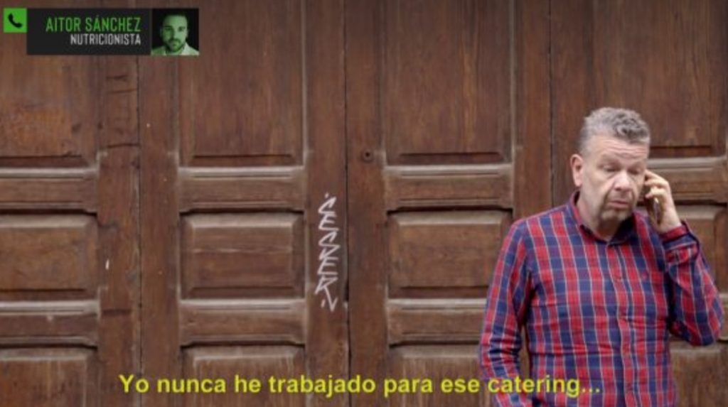 Alberto Chicote sospechó desde un primer momento de lo que le habían dicho, telefoneando a Aitor Sánchez, buen amigo suyo DA