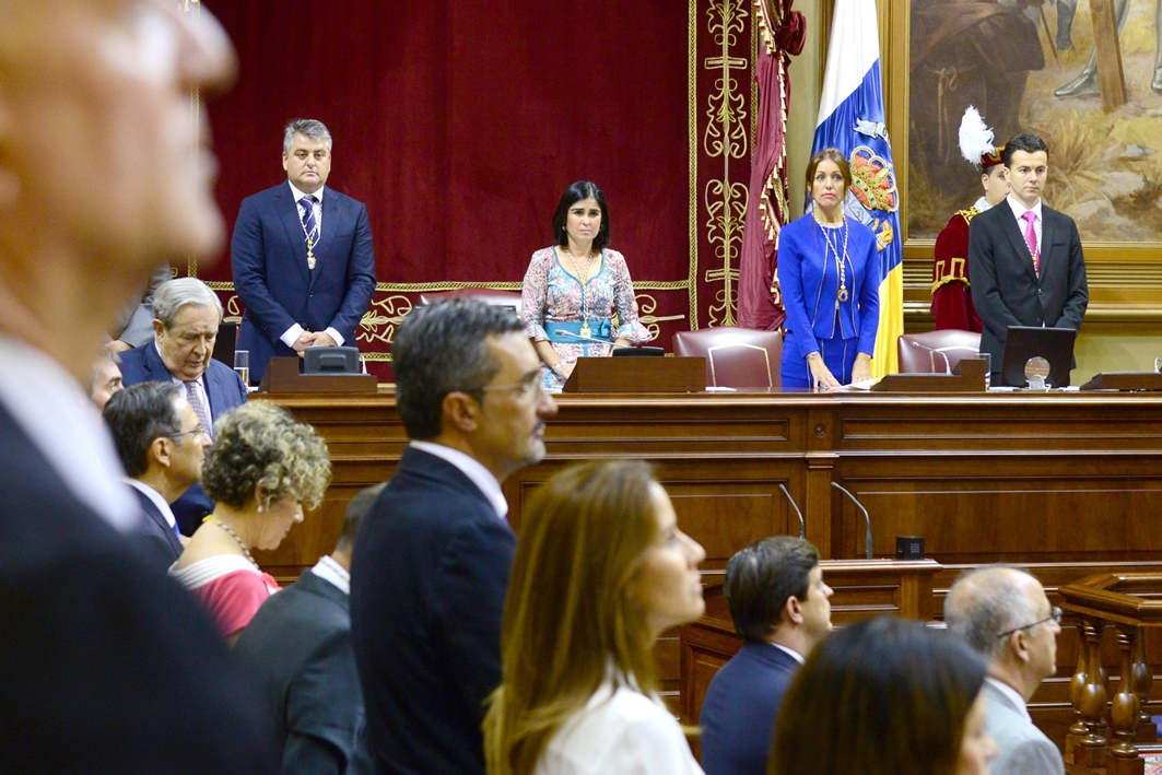 Solemne apertura de la novena legislatura, el 1 de julio de 2015. / SERGIO MÉNDEZ