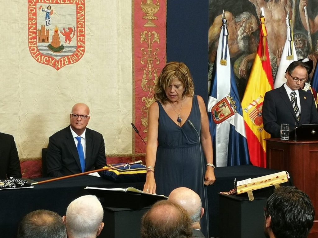 María José Belda, de Podemos CABILDO DE TENERIFE