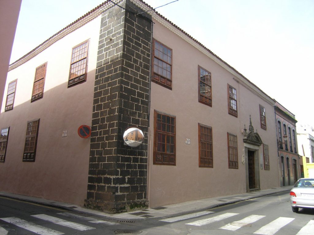 Sede de la Real Sociedad Económica de Amigos del País de Tenerife, en La Laguna. / DA