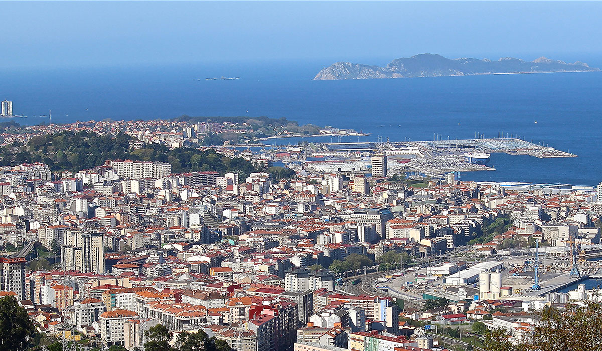 Vista de Vigo