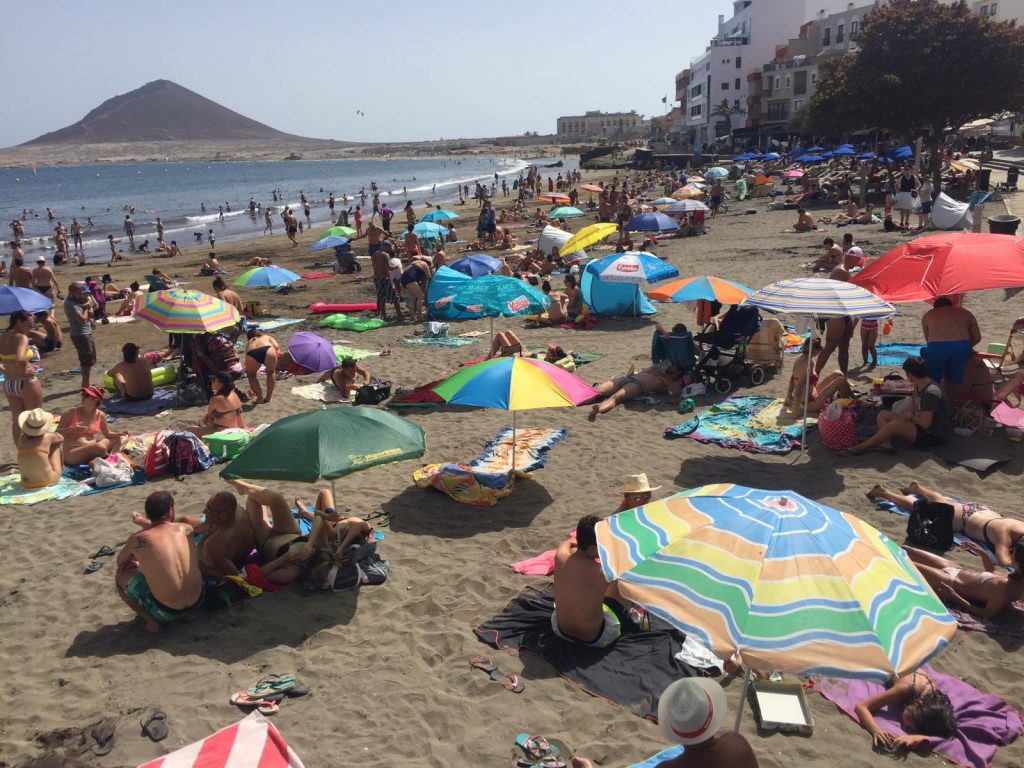 Playa de El Médano. DA