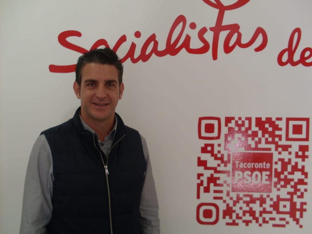 Carlos Medina, candidato socialista a la Alcaldía de Tacoronte| DA