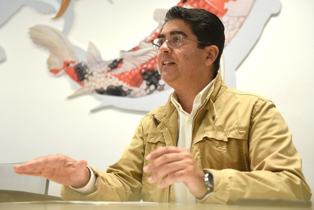 El candidato del PSOE a la Presidencia del Cabildo de Tenerife, Pedro Martín. Sergio Méndez