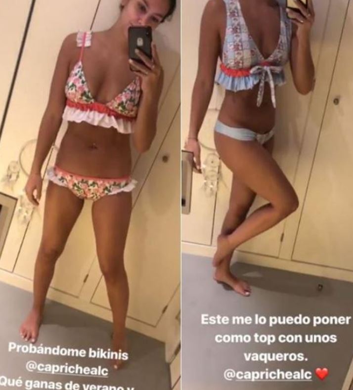 Cristina Pedroche en bikini. Instagram