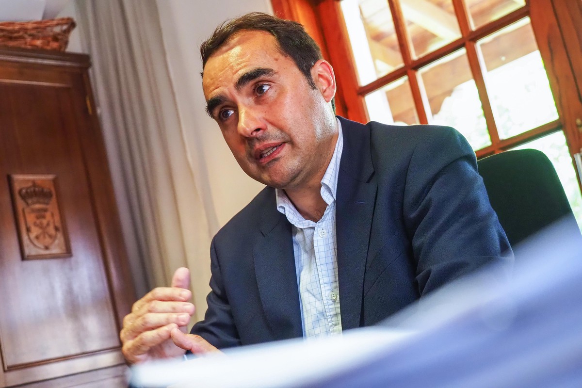 José Daniel Díaz, alcalde de Tacoronte / Foto: Sergio Méndez