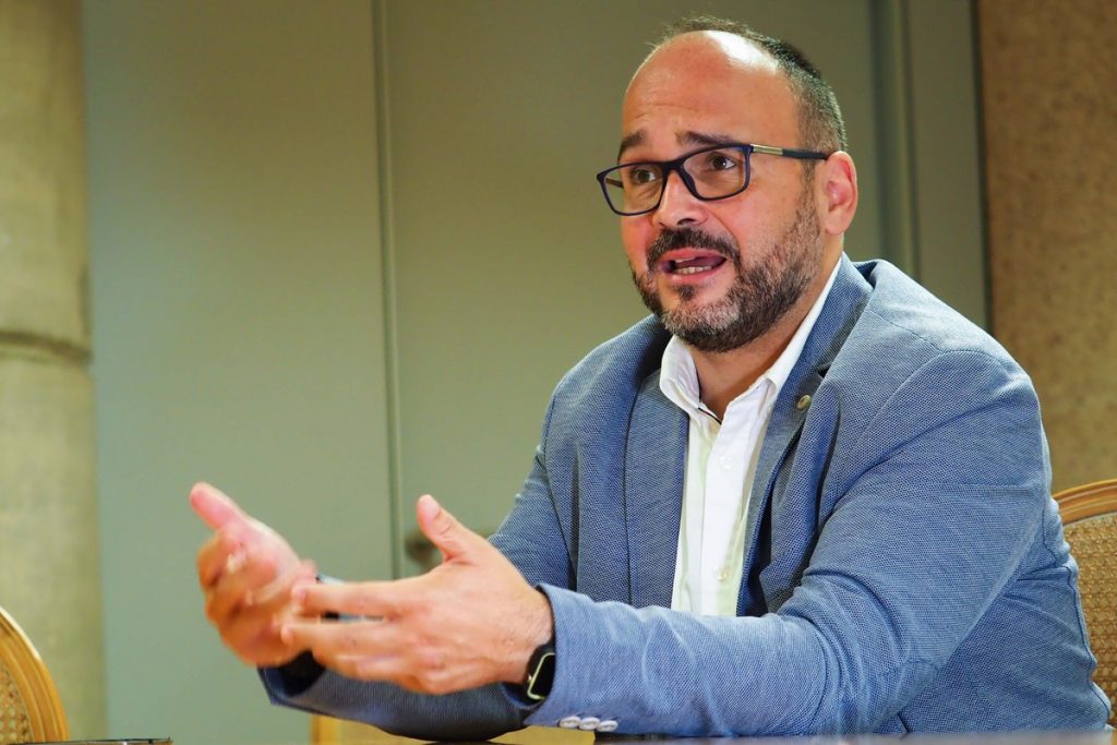 José Antonio Valbuena, consejero de Transición Ecológica del Gobierno de Canarias | SERGIO MÉNDEZ