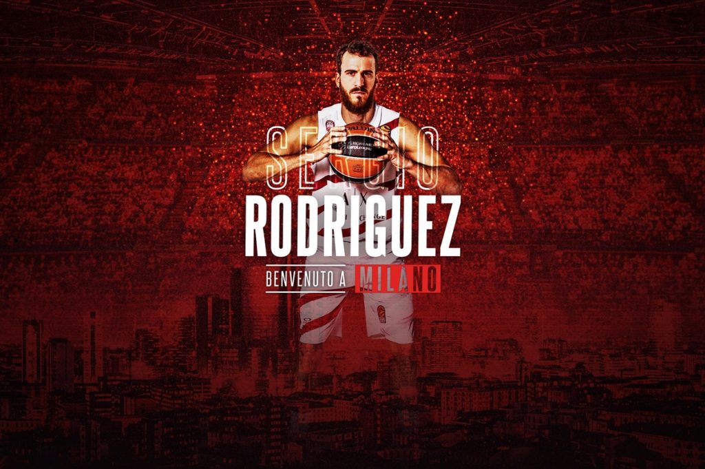 El tinerfeño Sergio Rodríguez jugará tres temporadas en Milán| DA