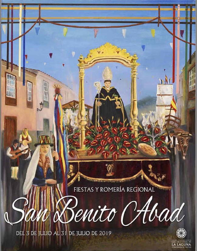 Cartel de la Romería de San Benito. DA