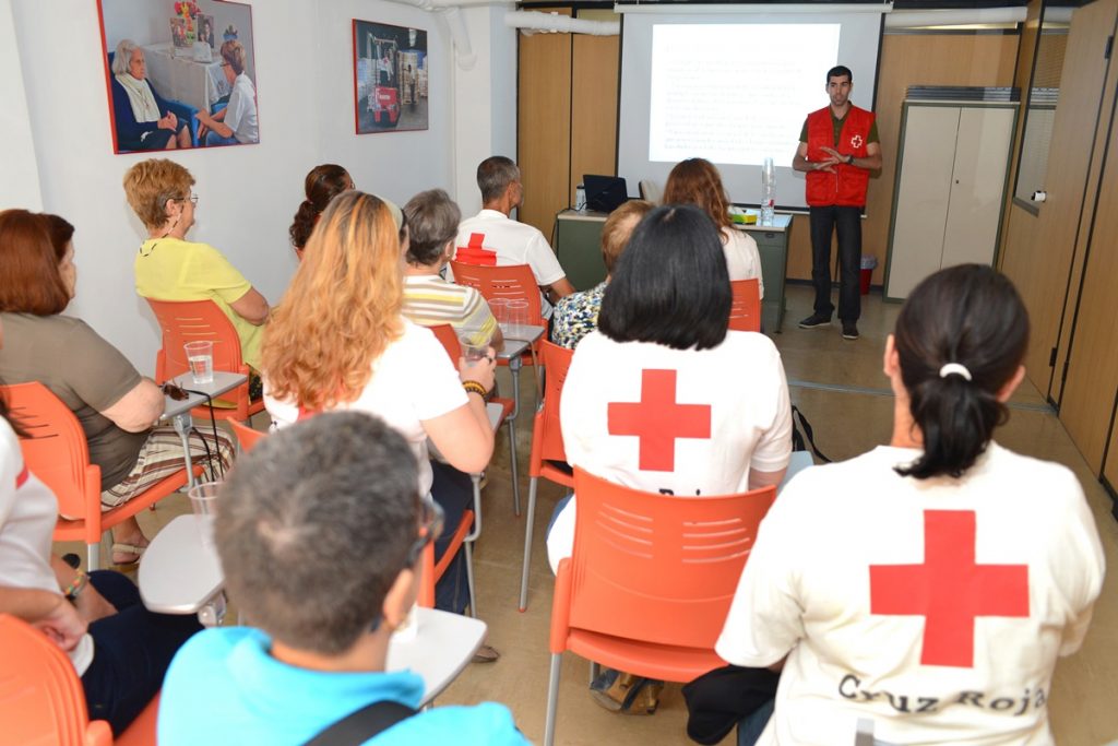 Imagen de un proyecto anterior de formación de Cruz Roja. DA