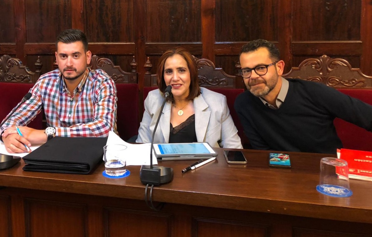 Concejales socialistas del Ayuntamiento de Los Llanos de Aridane. DA