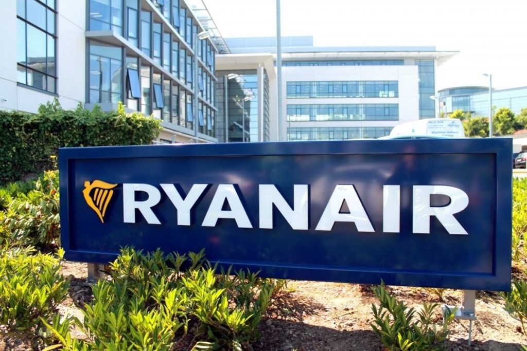 Sede de Ryanair en Irlanda