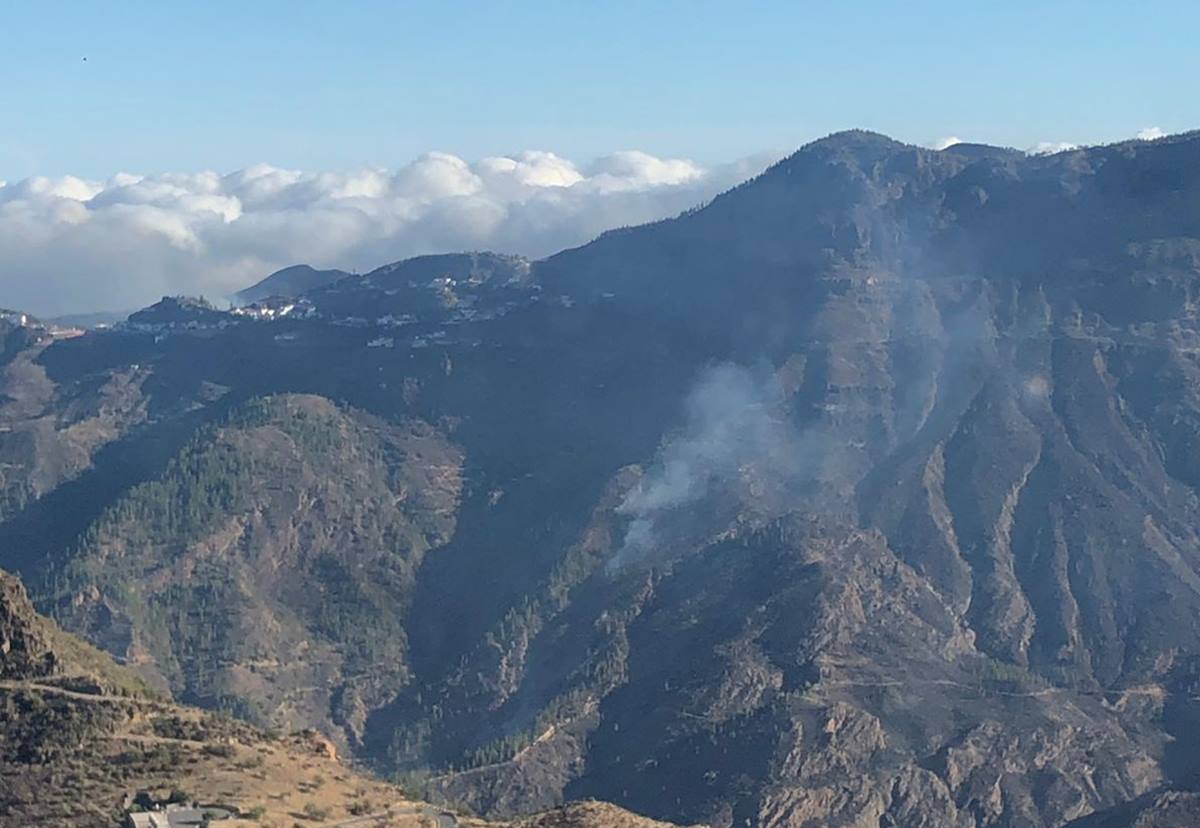 Estabilizado el incendio de Gran Canaria. DA