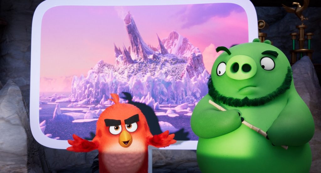 Red y Leonard son dos de los personajes principales de ‘Angry Birds 2’, secuela de la cinta de animación basada en el popular videojuego.