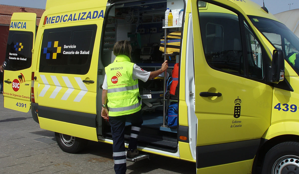 Imagen de recurso de una Ambulancia del SUC. | EUROPA PRESS
