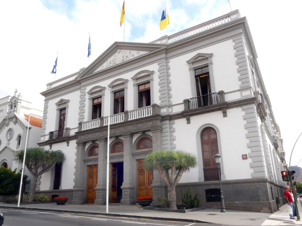 El Ayuntamiento de Santa Cruz de Tenerife. EUROPA PRESS