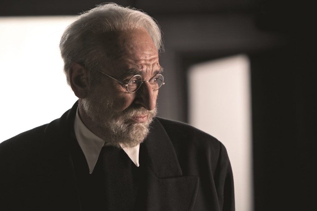 El actor Karra Elejalde interpreta a Miguel de Unamuno en el nuevo filme de Alejandro Amenábar.