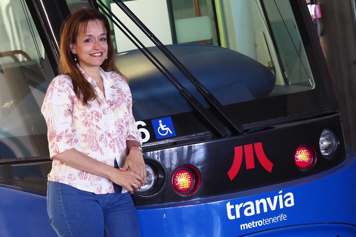 Alicia Rodríguez Reyes: "Ser la voz del Tranvía es el trabajo del que me siento más orgullosa". Sergio Méndez