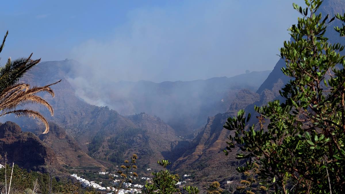 El Cabildo de Gran Canaria declara extinguido el gran incendio forestal de agosto en la isla