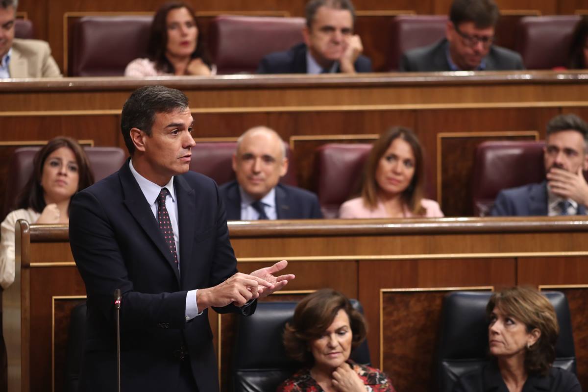 El presidente del Gobierno en funciones, Pedro Sánchez (PSOE). EP
