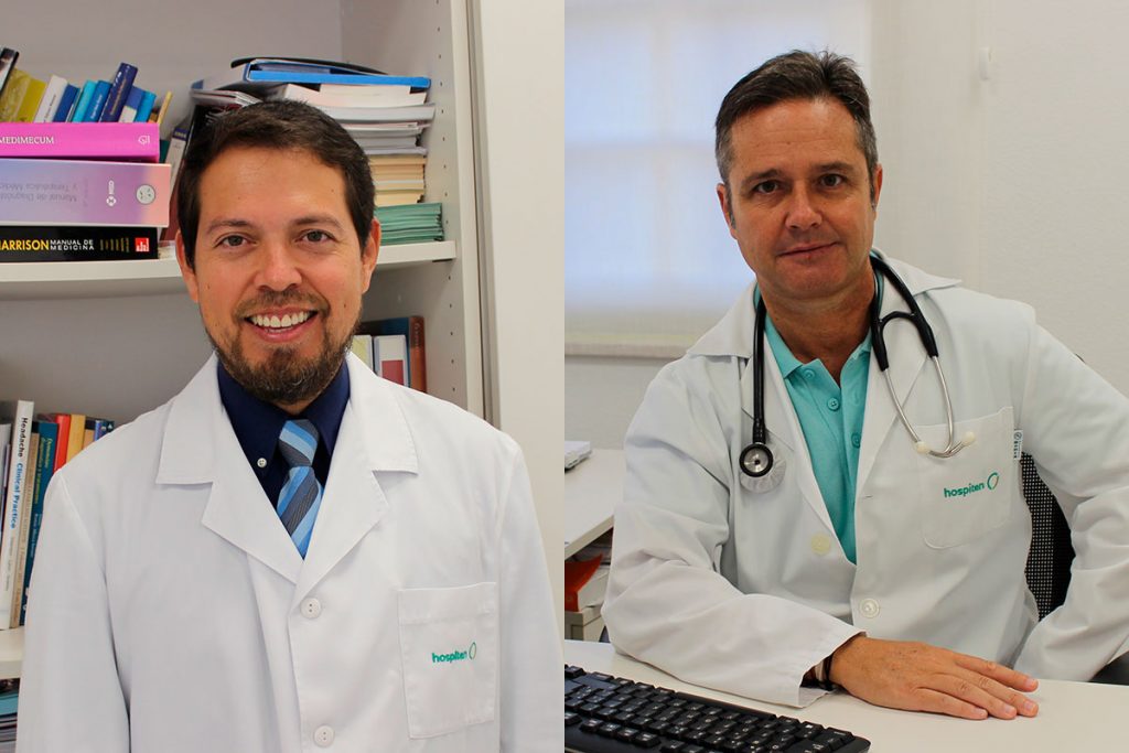 Hospiten Los doctores José Luis Rosales Alexander y Jerónimo Balsalobre Aznar