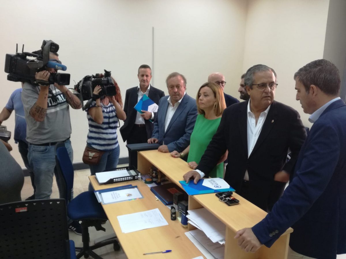 El PP registra sus candidaturas en Santa Cruz de Tenerife. DA