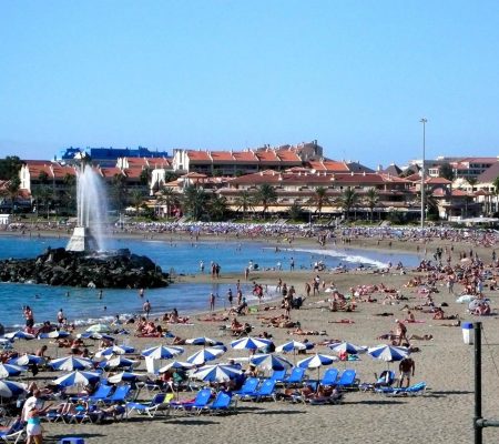 Playa de Las Vistas, Los Cristianos. DA