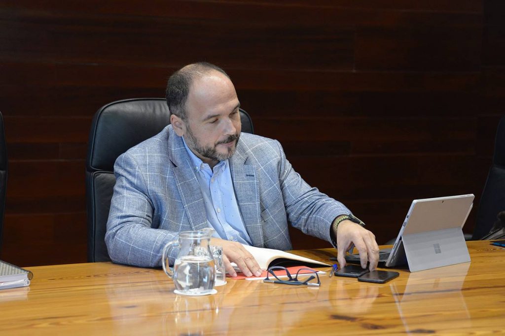 José Antonio Valbuena, consejero de Transición Ecológica, Lucha contra el Cambio Climático y Planificación. DA