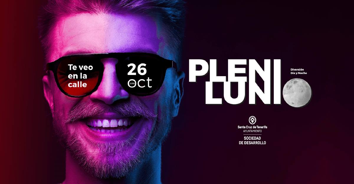 Cartel anunciador de la edición de este año de Plenilunio, el próximo 26 de octubre. DA