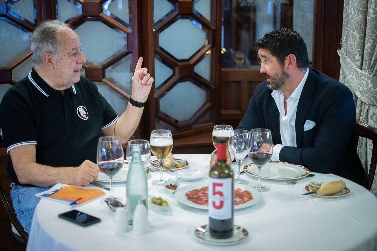 Andrés Chaves (Iz) y Roberto Ucelay Jorge. Sergio Méndez