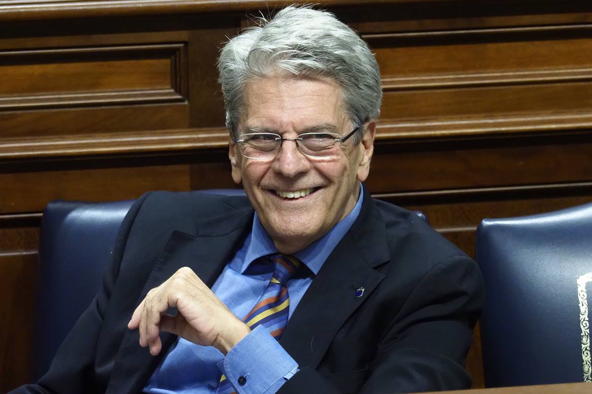 Julio Pérez, consejero de Administraciones Públicas, Justicia y Seguridad del Gobierno de Canarias. Sergio Méndez