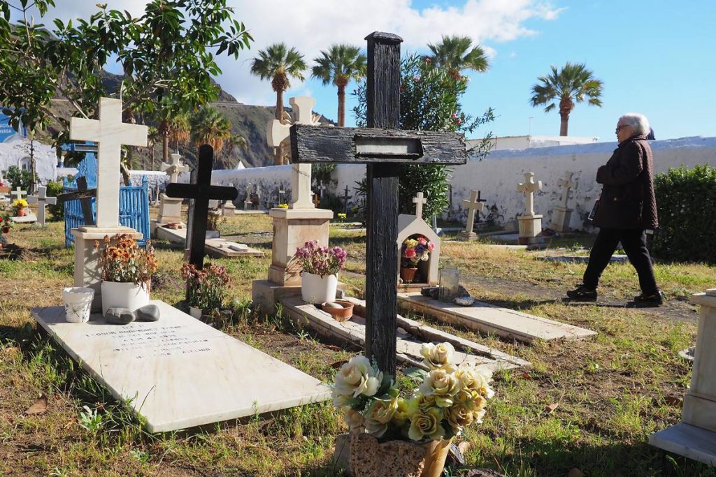 El cementerio que está junto a Las Teresitas se construyó en 1893. S. M.