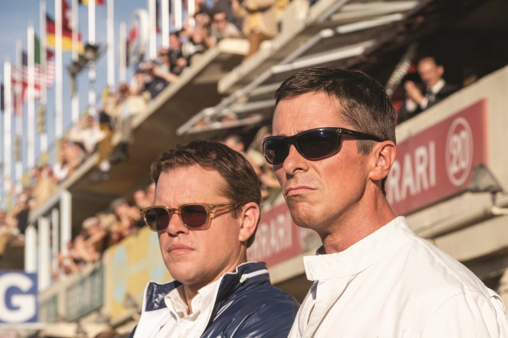 Los ganadores del Oscar Matt Damon y Christian Bale protagonizan ‘Le Mans ‘66’.