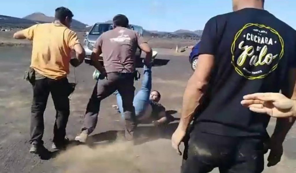 Presunta agresión en el rodaje de 'Los eternos' en Lanzarote. CNT