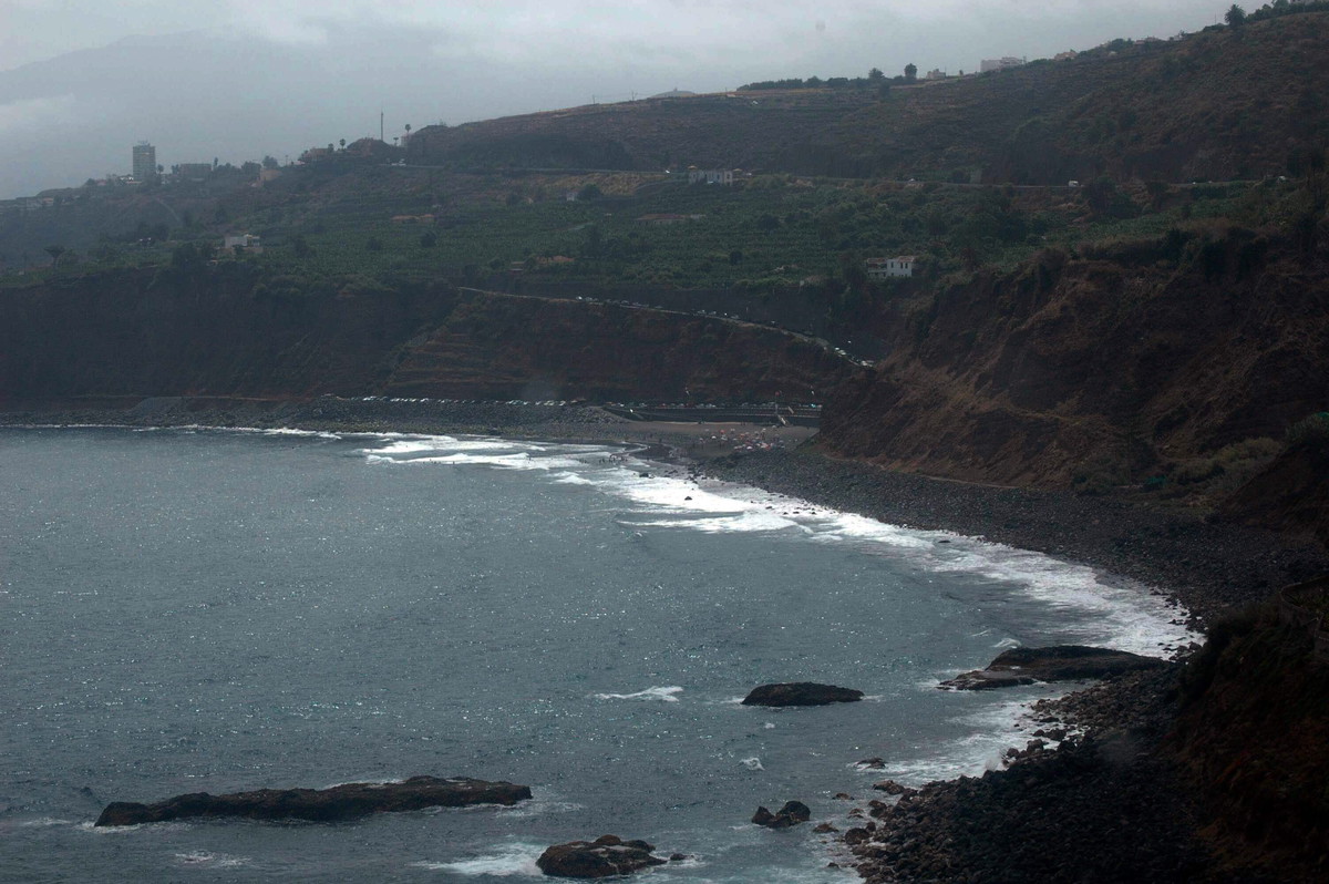 Playa El Socorro, en Los Realejos. DA