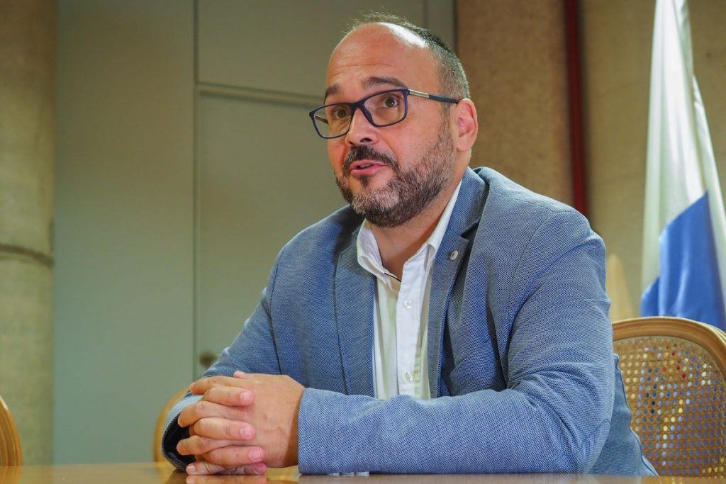 José Antonio Valbuena, consejero de Transición Ecológica. SERGIO MÉNDEZ