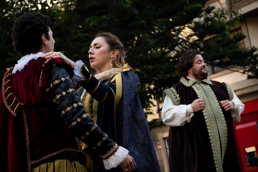 Las rutas patrimoniales teatralizadas se realizarán hasta el 1 de diciembre. / FRAN PALLERO