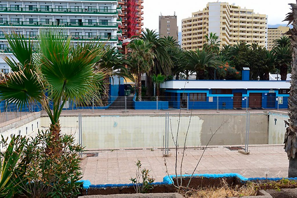 La piscina municipal del Puerto de la Cruz