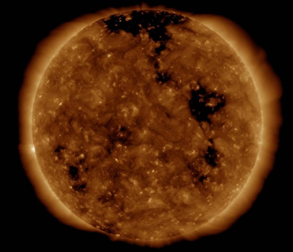 Imagen del Sol correspondiente al 27 de septiembre de 2019, Nasa / SDO