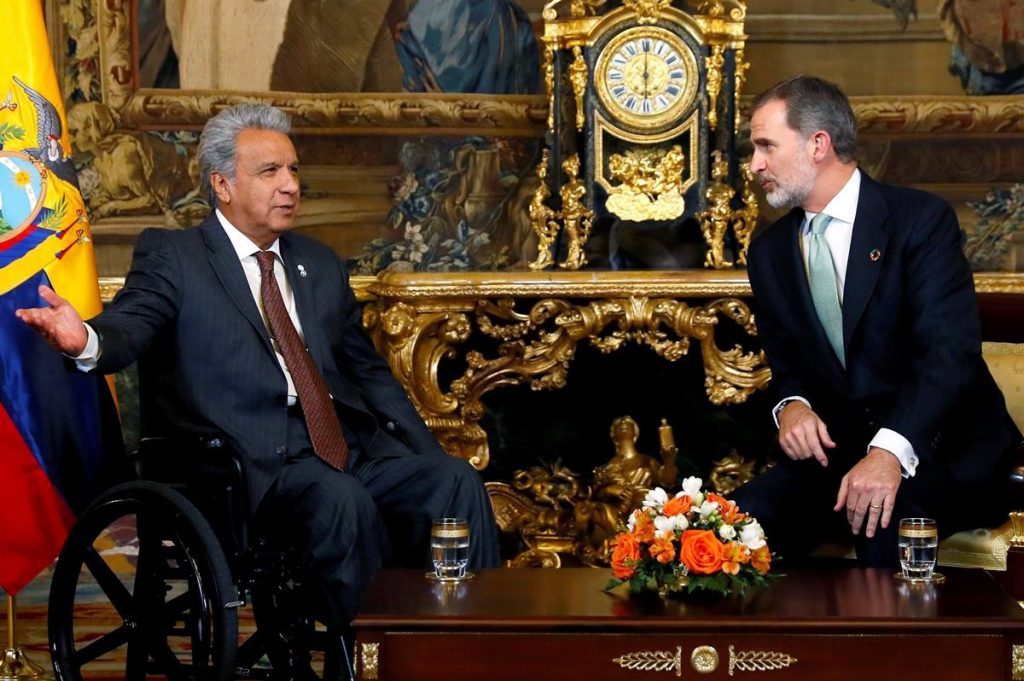 Encuentro de Felipe VI con el presidente de la República Dominicana. EP