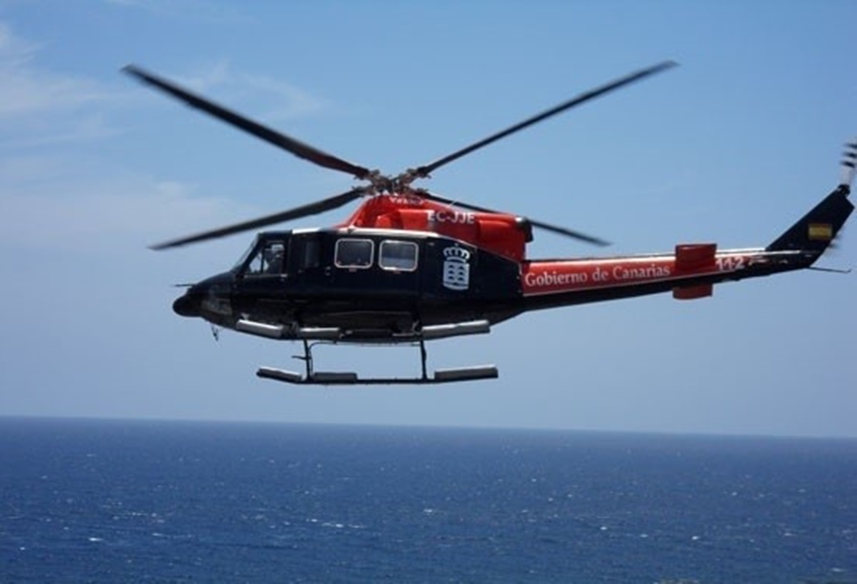 Helicóptero del GES. DA