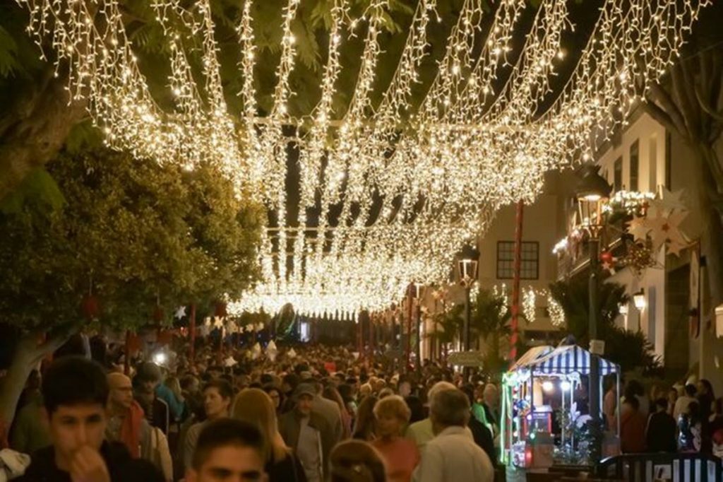 Ya es Navidad en Canarias: un municipio se adelanta al resto con el alumbrado desde agosto