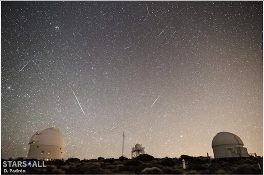 El IAC lo confirma: Canarias vivirá esta semana una doble lluvia de estrellas